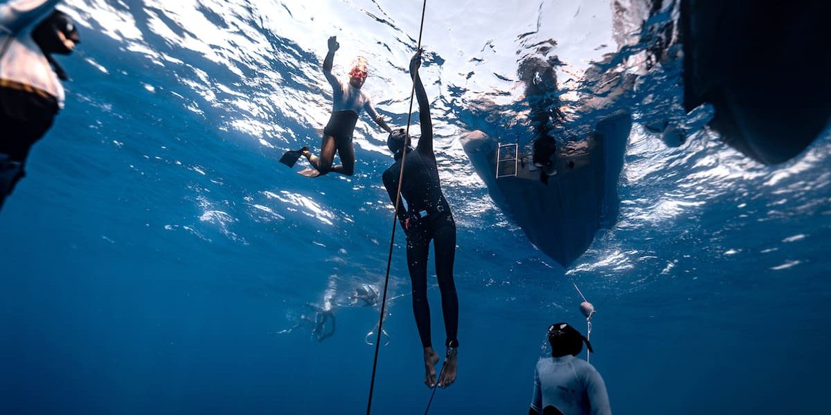 first-freediving-competition