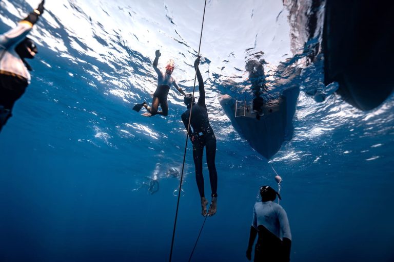 first-freediving-competition