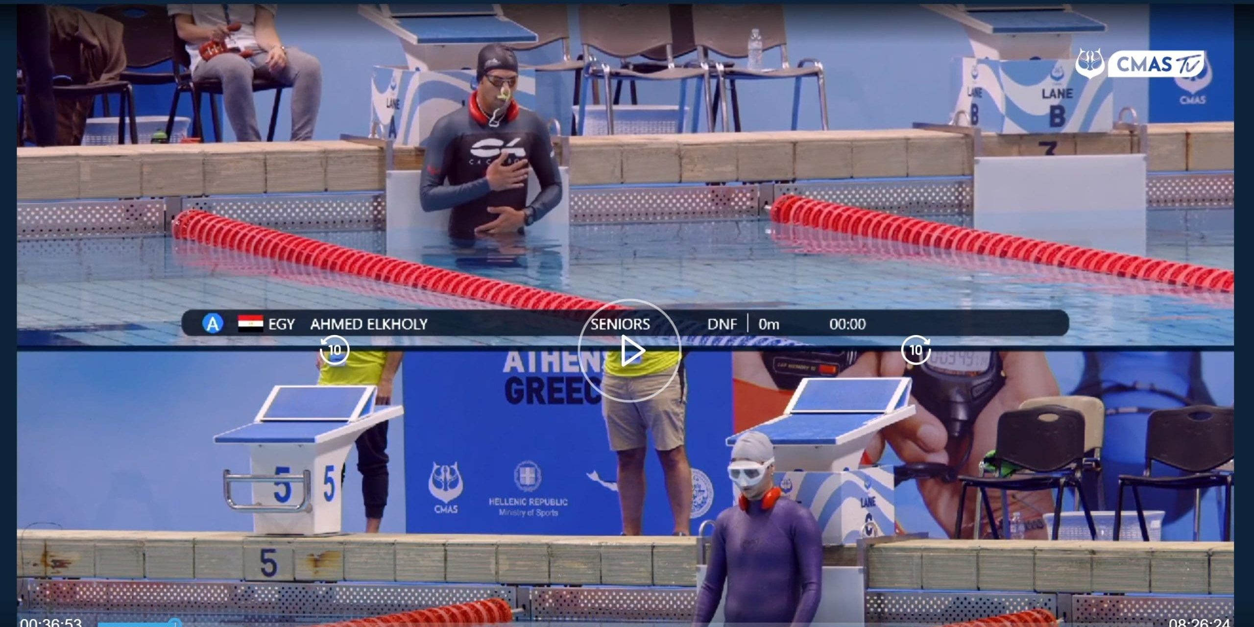 freediving competition streaming