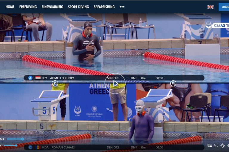 freediving competition streaming