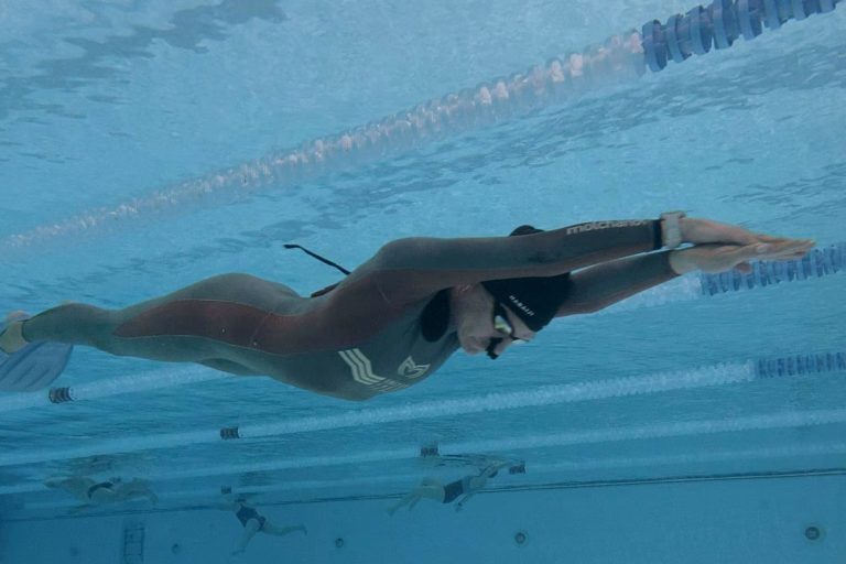pool training for depth - freediving